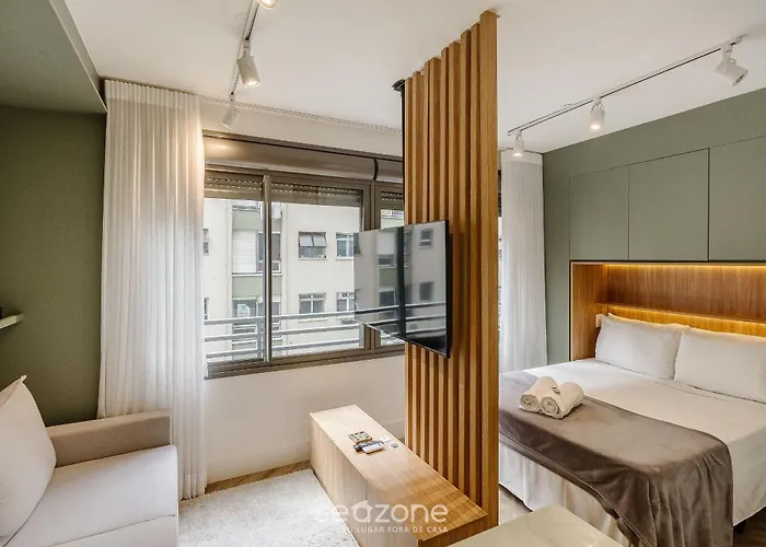 Estudio Em Predio Com Piscina Em - Jre Apartamento *