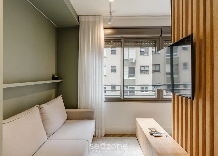Apartamento Estudio Em Predio Com Piscina Em - Jre *